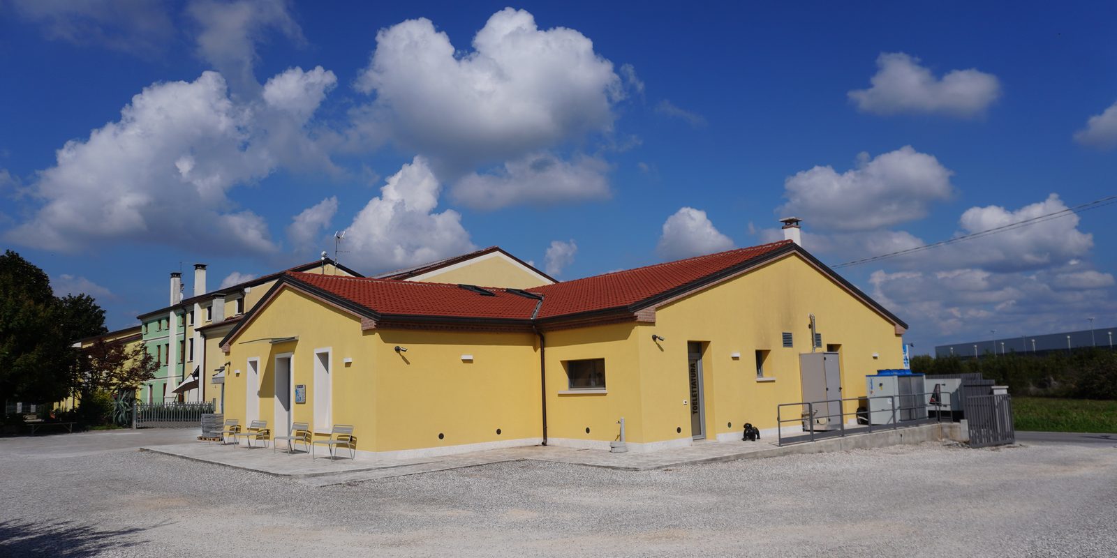 La clinica vista dal piazzale – Clinica Veterinaria Rigo
