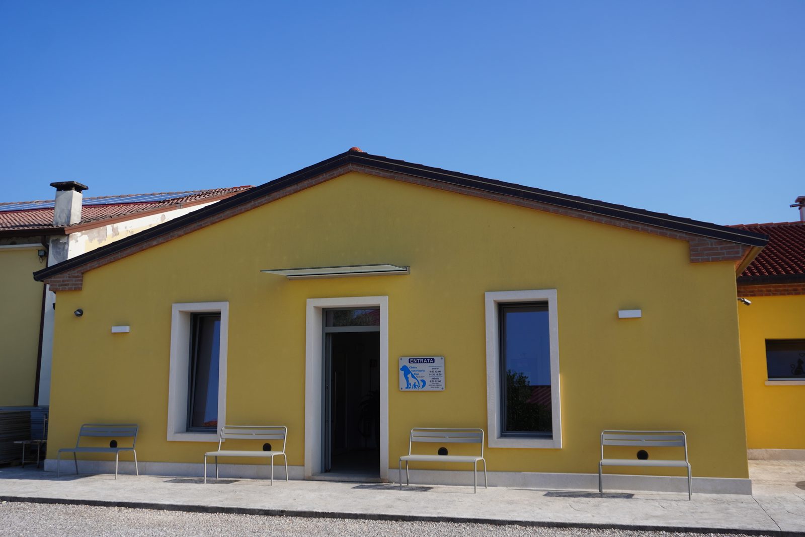 La facciata – Clinica Veterinaria Rigo, Villa Bartolomea