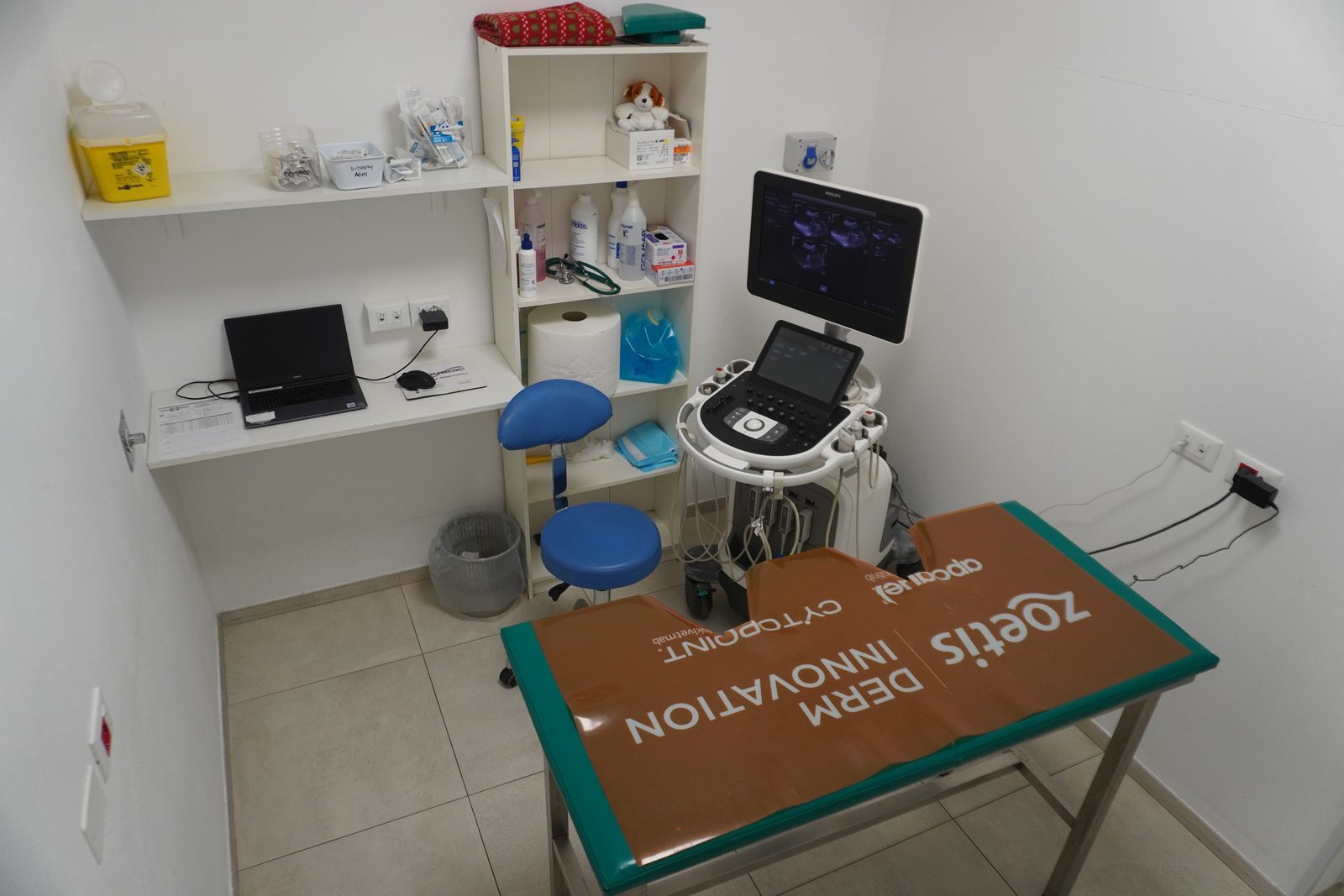 La sala dell'ecografo – Clinica Veterinaria Rigo
